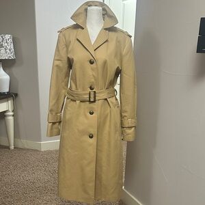 Topshop Tan Trench Coat